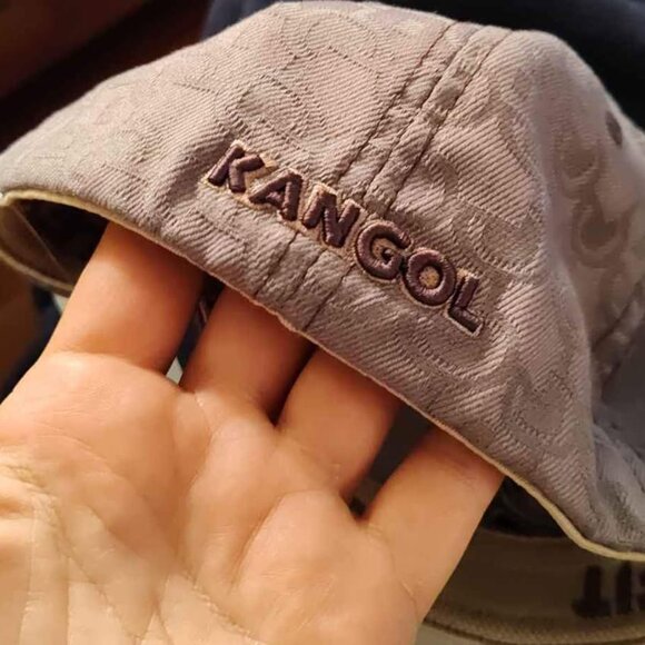 Kangol Hat Cap Flexfit Sz S/M Geo texture - Picture 3 of 5